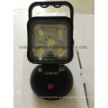 3 &quot;12V 15W recargable luz de trabajo LED